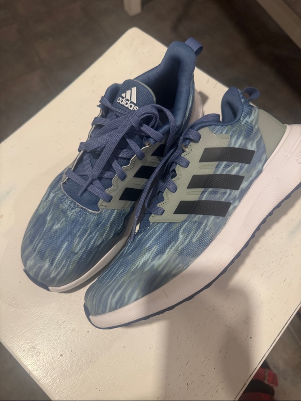 ADIDAS FORTARUN 2.0 CLOUDFOAM SPORT RUNNING - SIZE 6